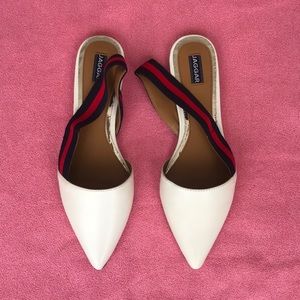 Jaggar the label “action leather flat”/slingback